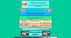 Desktop Screenshot of marcuse.org